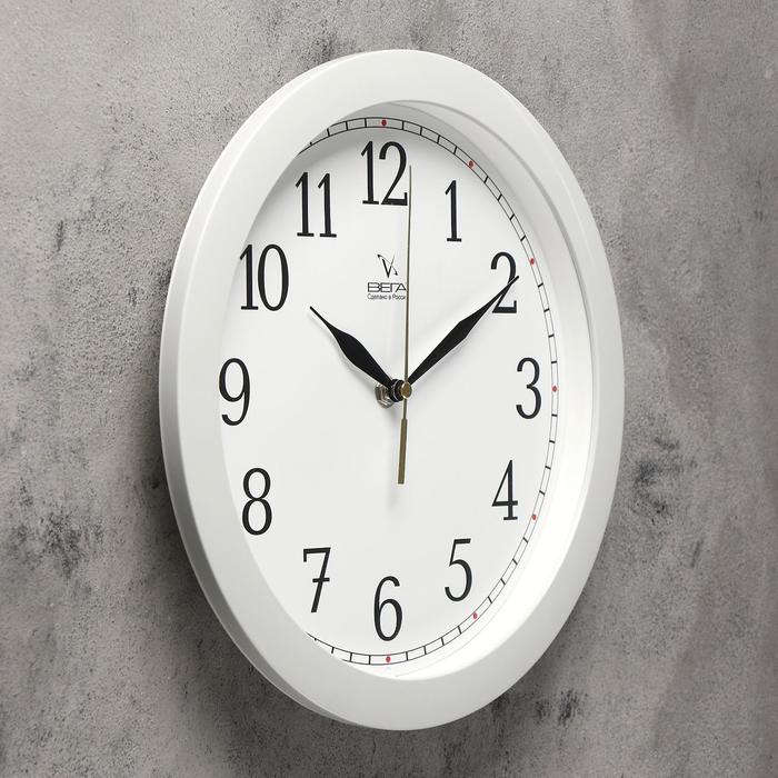 Часы настенные круглые "Точность", микс