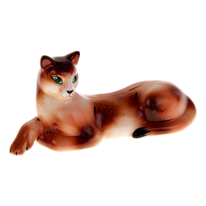 Сувенир "Киска" коричневая