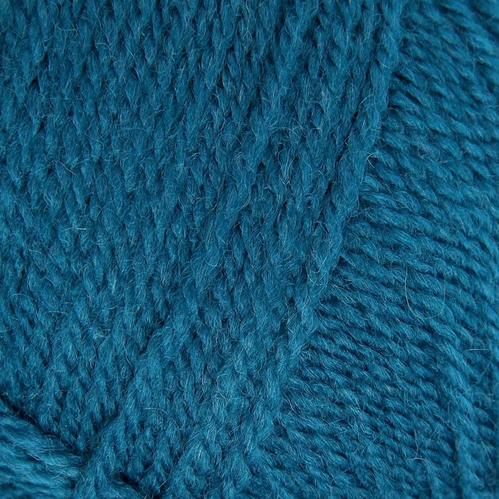 Пряжа "Подмосковная" 50% шерсть, 50% акрил 250м/100гр (0339, морская волна)