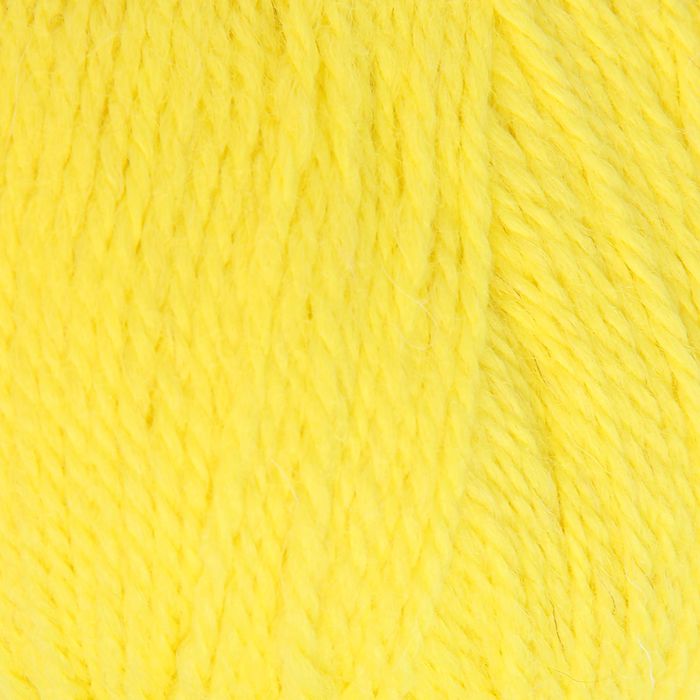 Пряжа "Алиса" 50% шерсть, 50% вискоза 300м/100гр (0120, холодно-желтый)