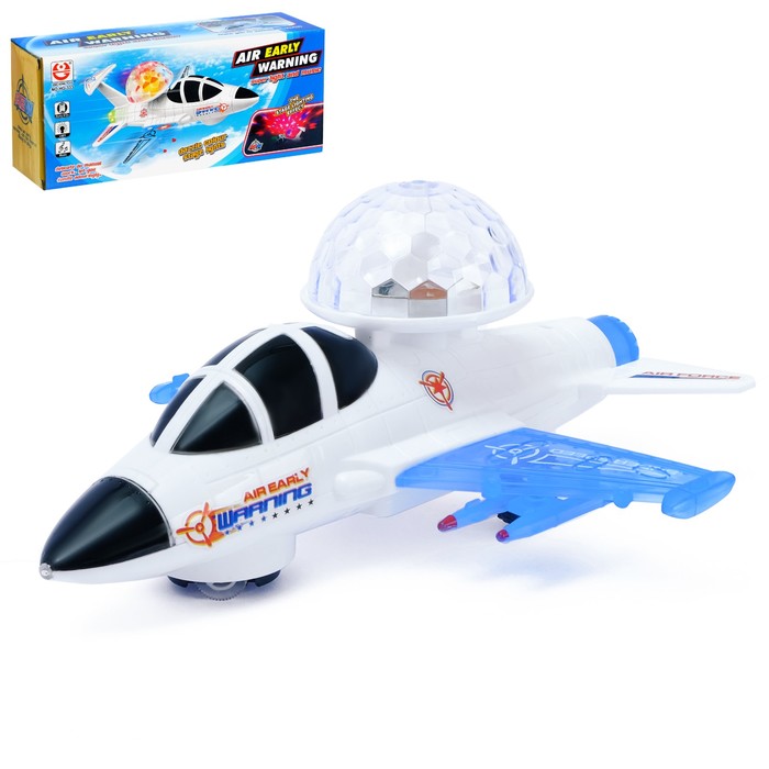 Самолет "Космический шаттл", работает от батареек, световые и звуковые эффекты