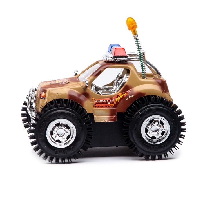 Машина-перевертыш "Военная", работает от батареек МИКС