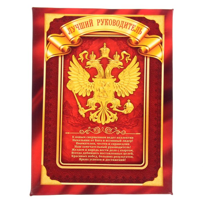 Диплом "Лучший руководитель"