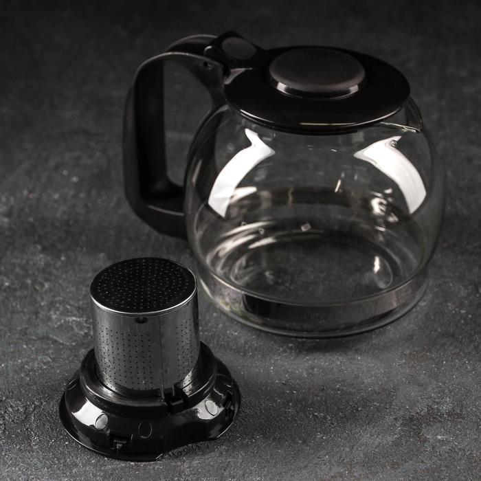 Чайник стекло заварочный 750 мл "Иллюзия", цвет МИКС