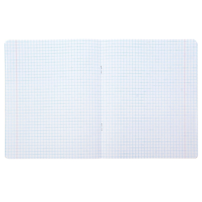 Тетрадь 48 листов "Горные лыжи", клетка, выб.лак., конгрев, тиснение