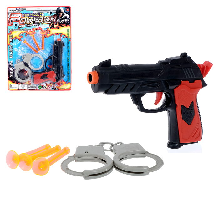 Пистолет "Меткий", с мишенью, стреляет присосками