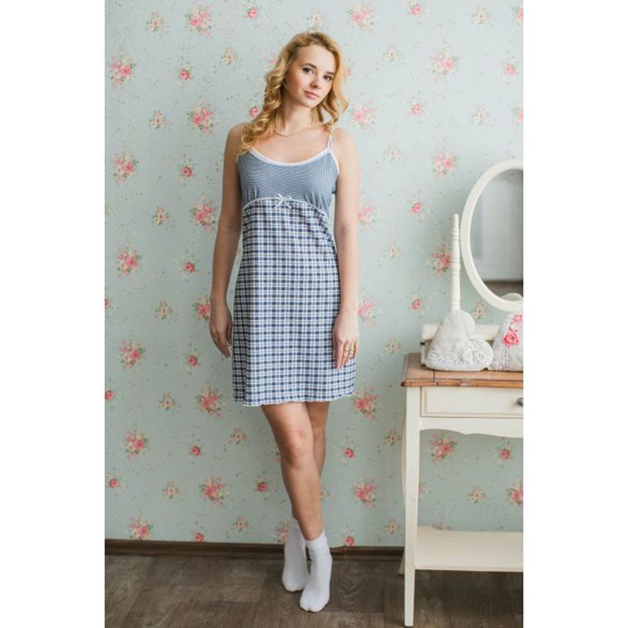 Сорочка женская "Алина", размер 54, цвет МИКС