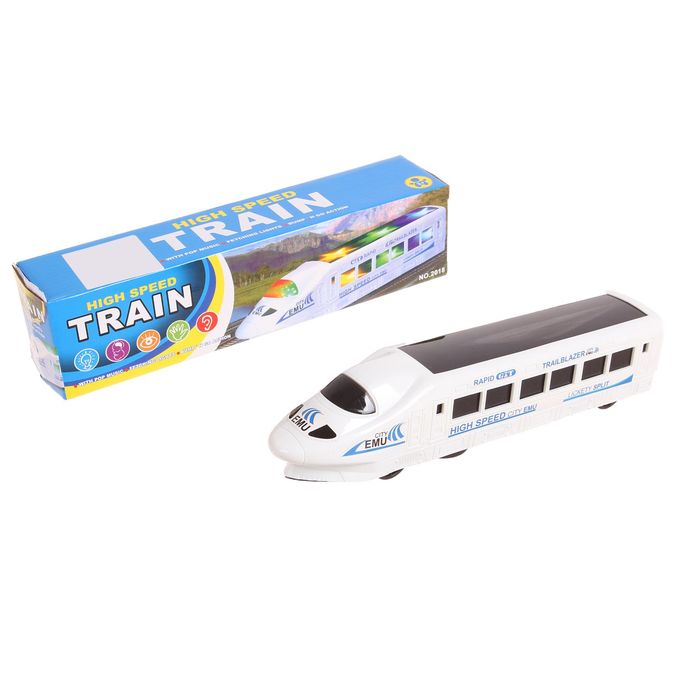 Поезд "Скоростной", световые и звуковые эффекты