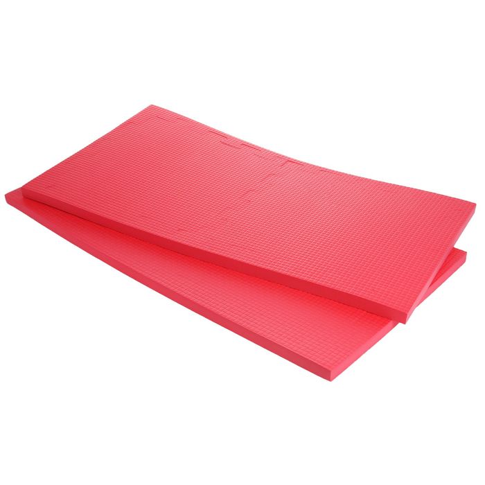 Детский коврик-пазл (мягкий), 4 элемента 50 х 50 х 2,5 см, цвет красный