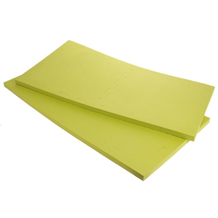 Детский коврик-пазл мягкий, 4 элемента, цвет салатовый