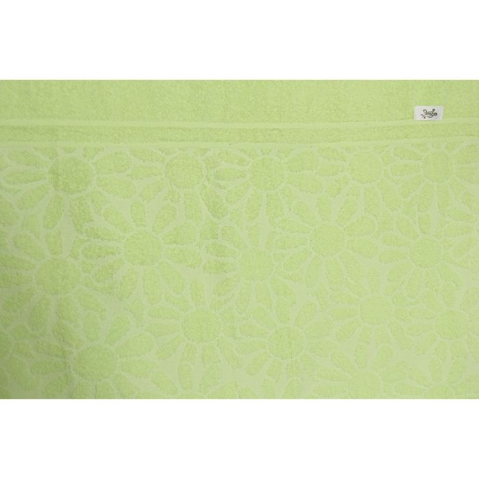 Полотенце махровое "Этель" Герберы опал 70*140 см, 100% хлопок, 400гр/м2