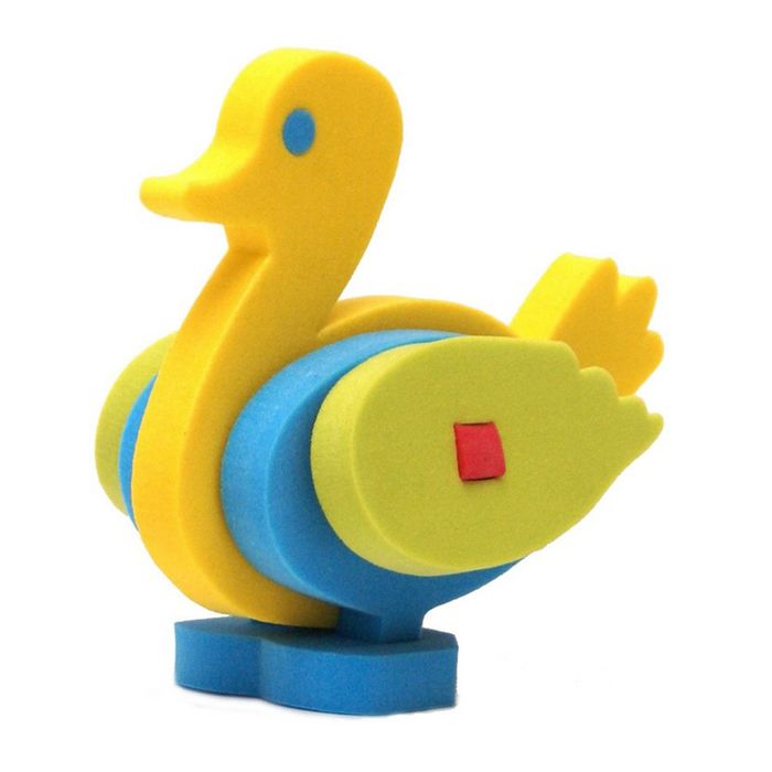 Конструктор мягкий "Уточка", МИКС