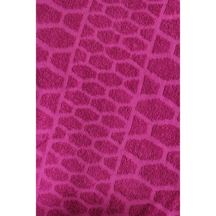 Полотенце махровое "Этель" Серпенте темно-розовый 70*140 см, 100% хлопок, 400гр/м2