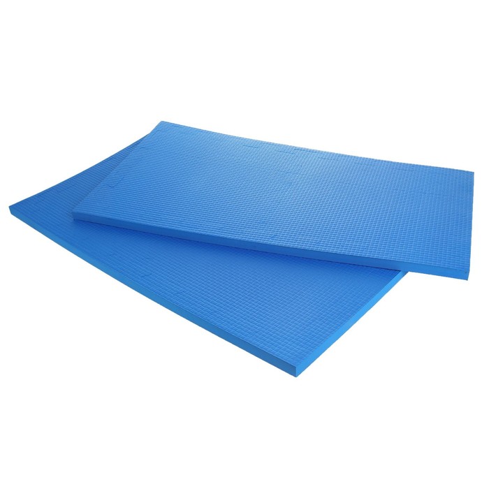 Детский коврик-пазл (мягкий), 4 элемента 50 х 50 х 2,5 см, цвет синий