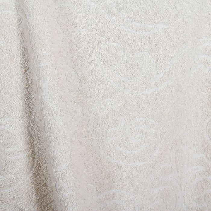 Полотенце махровое "Этель" Орнамент кремовый 50*90 см, 100% хлопок, 400гр/м2