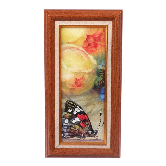 Ключница "Букет с бабочкой"