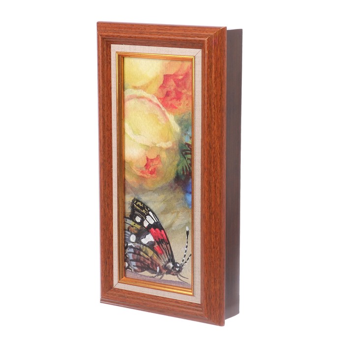 Ключница "Букет с бабочкой"