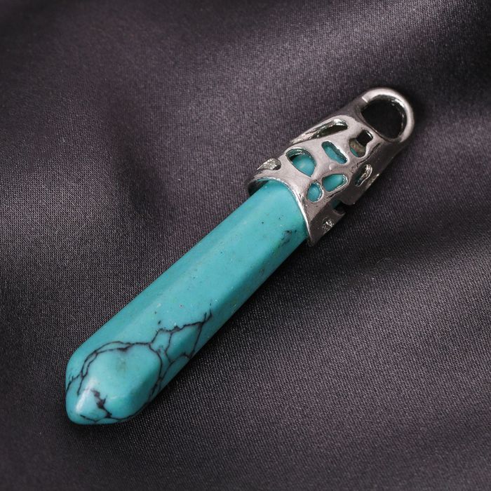 Подвеска кристаллик "Бирюза"