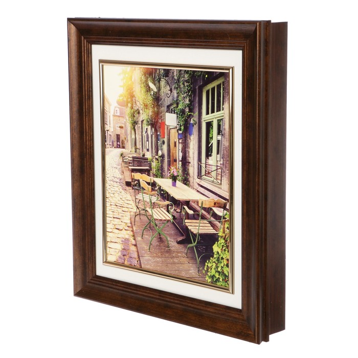 Ключница "Уличное кафе"