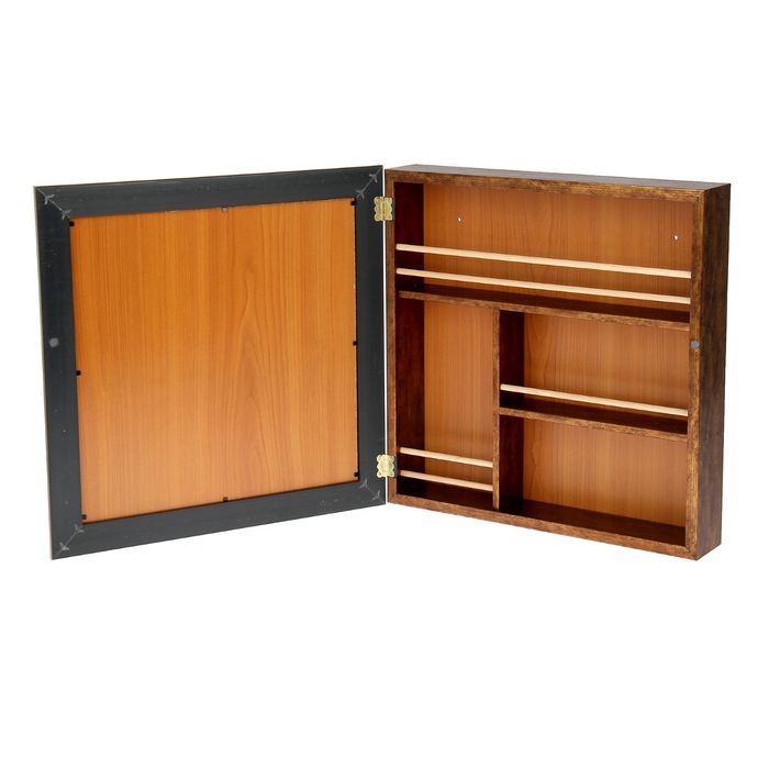 Аптечка "Натюрморт с вином" 36х36х7,5 см МИКС