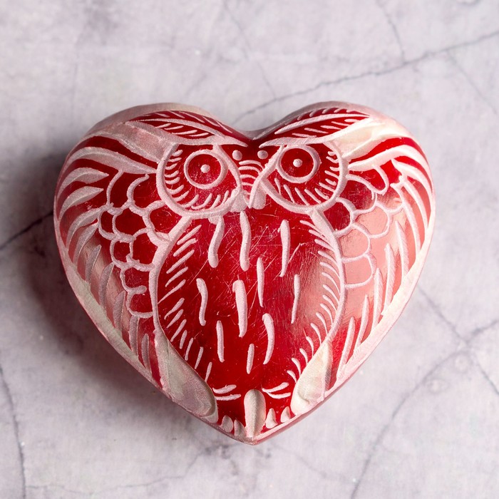 Сувенир "Сердце. Сова"