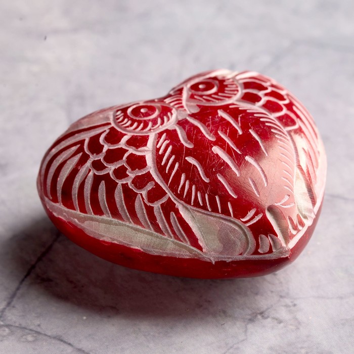 Сувенир "Сердце. Сова"