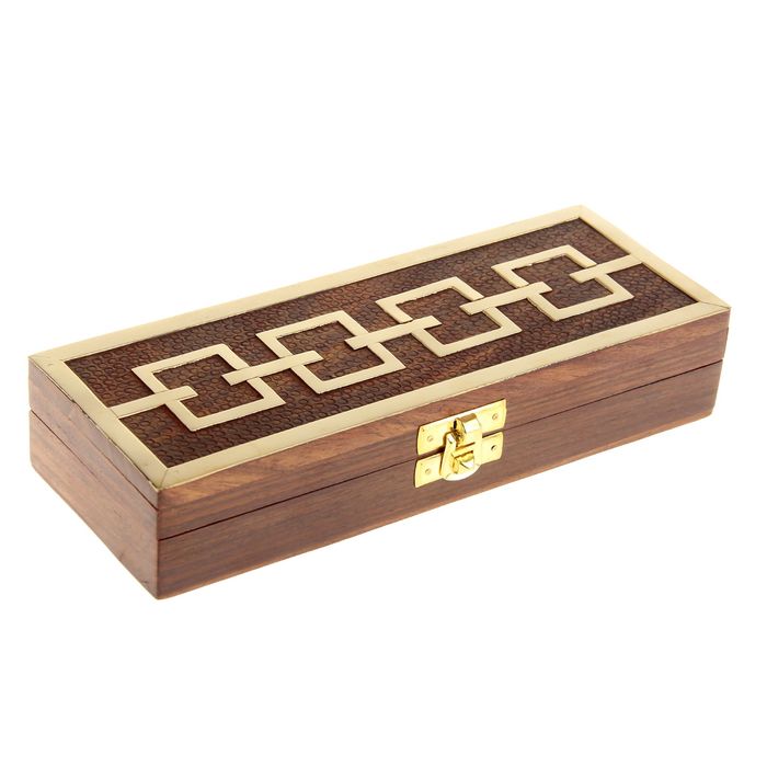 Шкатулка с орнаментом "Цепь"