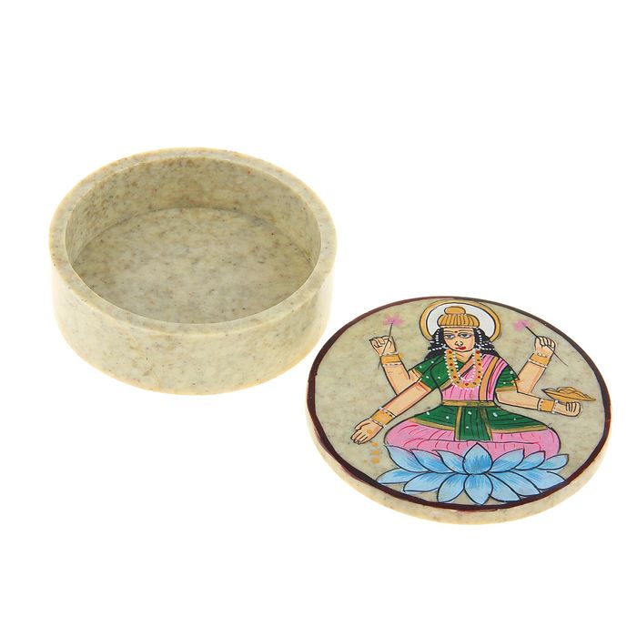 Шкатулка из камня "Вишну"