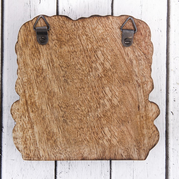 Ключница "Счастья и удачи" дерево манго