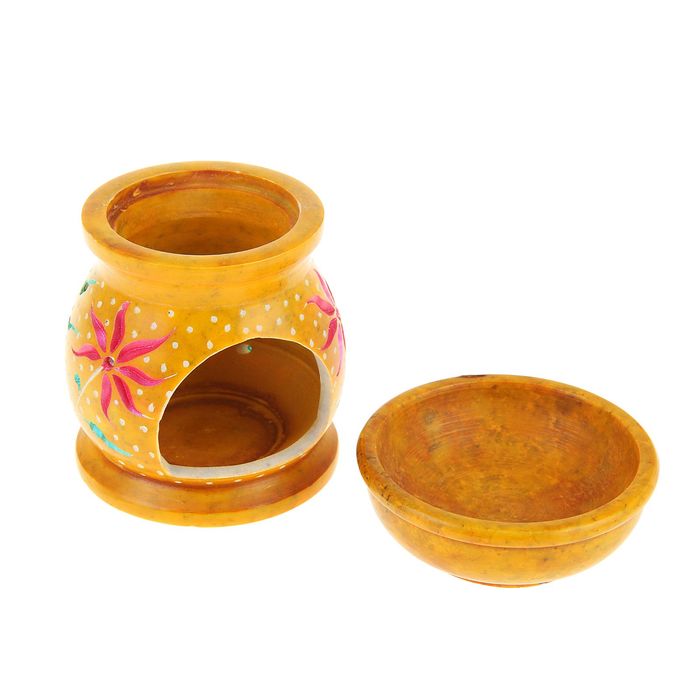 Аромалампа из камня "Лепесток"