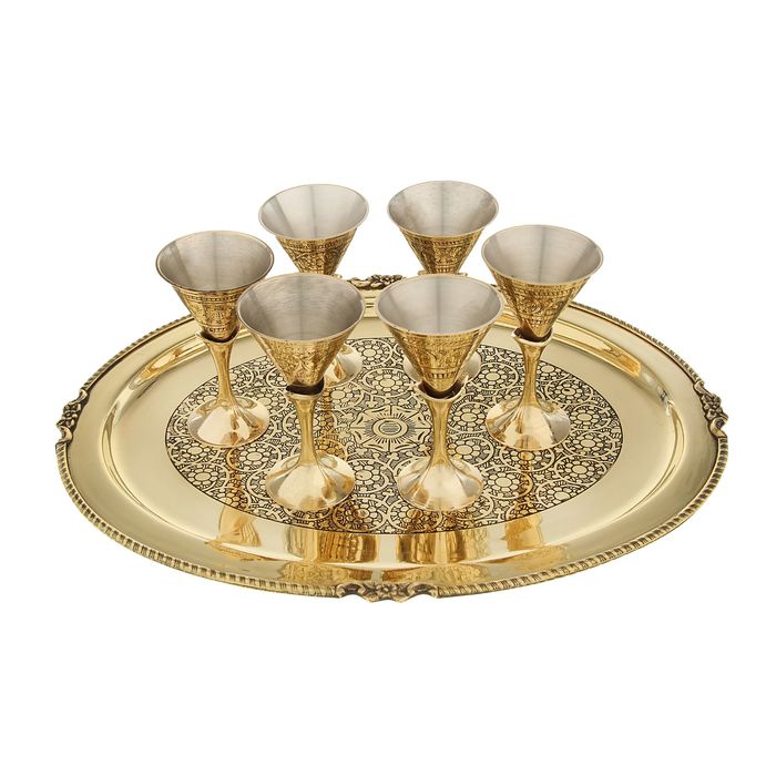 Сувенирный набор посуды "Эстель", 7 предметов