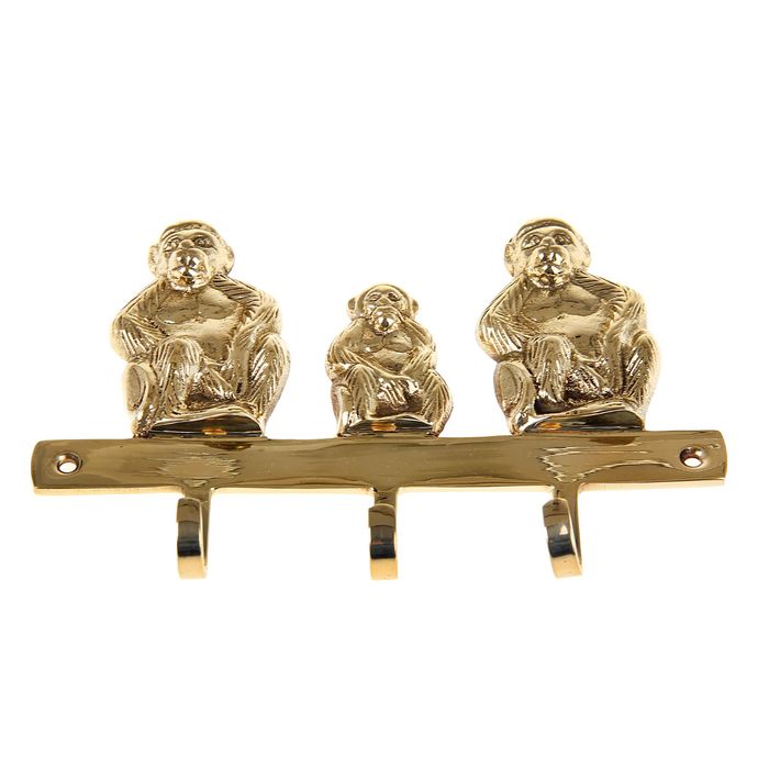 Крючок "Три обезьянки"