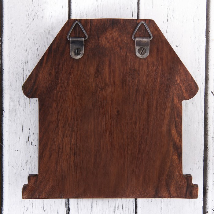 Ключница "Тепла и уюта" дерево шишам