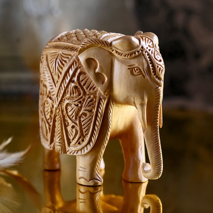 Сувенир "Слон Шимла" резной