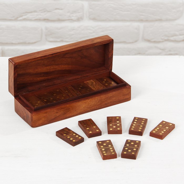 Домино в шкатулке "Старина"