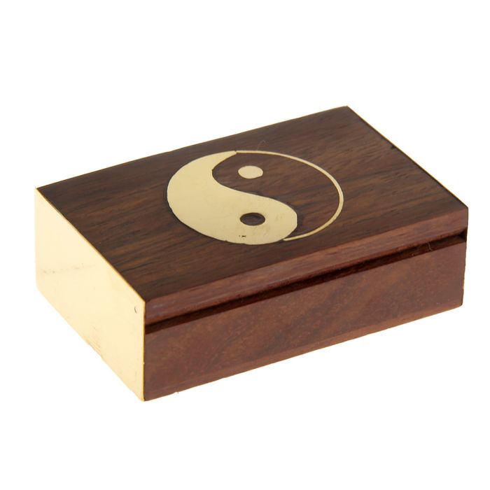 Шкатулка с орнаментом "Инь-Ян"