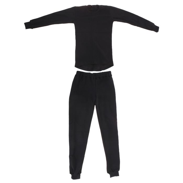 Термобелье подростковое «Сибирь», размер 40-42, рост 146-152, цвет чёрный