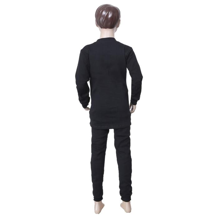 Термобелье подростковое «Сибирь», размер 36-38, рост 146-152, цвет чёрный