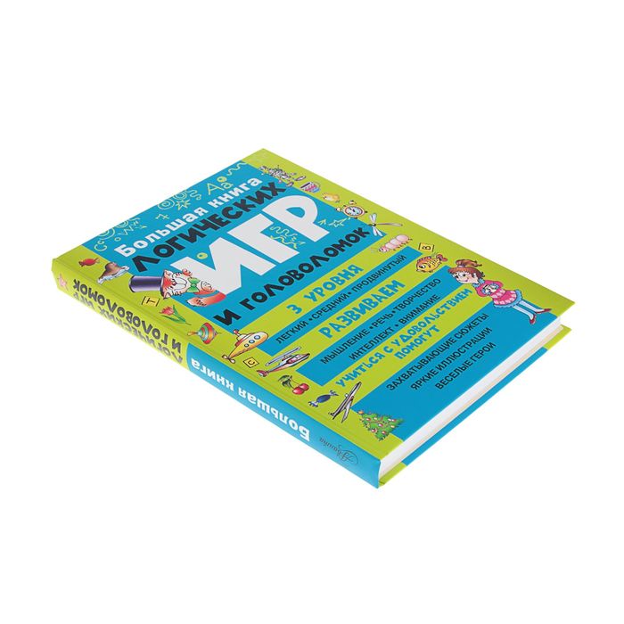 Большая книга логических игр и головоломок. Автор: Гордиенко Н.И.