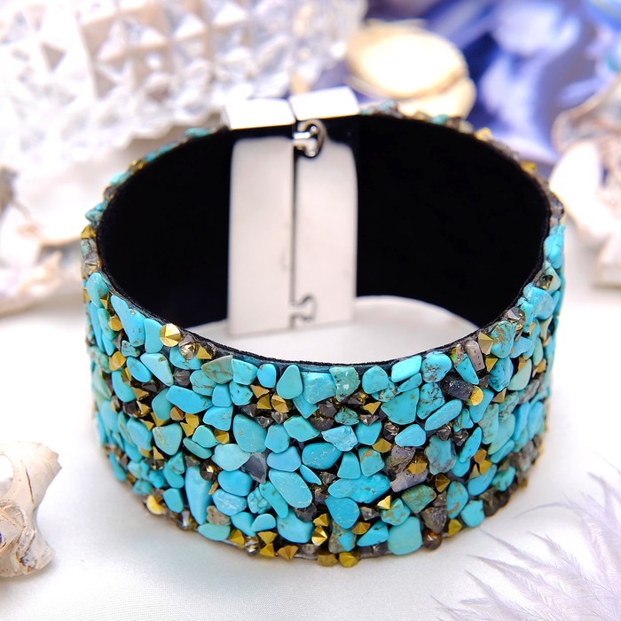 Браслет вечеринка "Бирюза"