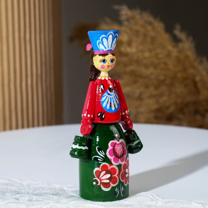 

Сувенир «Кукла», городецкая роспись, микс, ручная работа