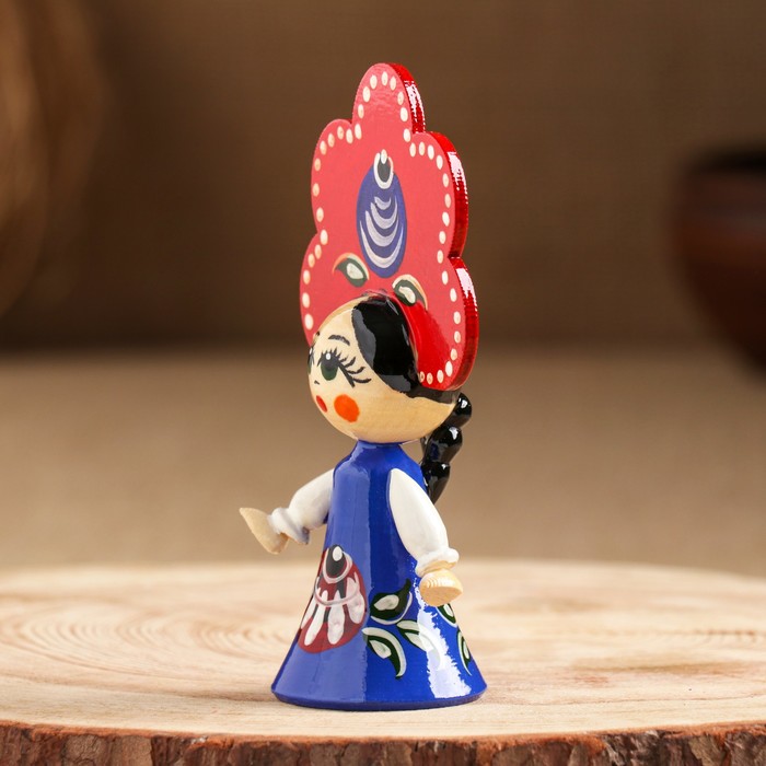 Сувенир «Кукла», городецкая роспись, микс