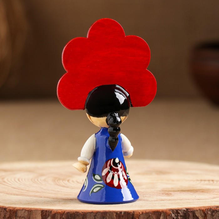 Сувенир «Кукла», городецкая роспись, микс