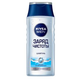 

Шампунь для волос Nivea Men «Заряд чистоты», 250 мл