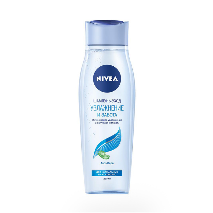Шампунь для волос Nivea "Увлажнение и забота", 250 мл