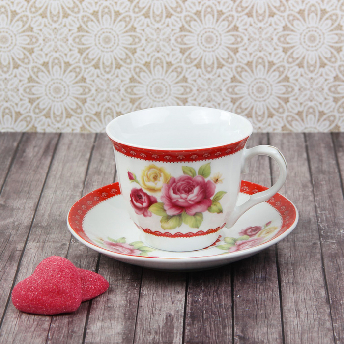 Чайная пара 210 мл "Первый цвет"