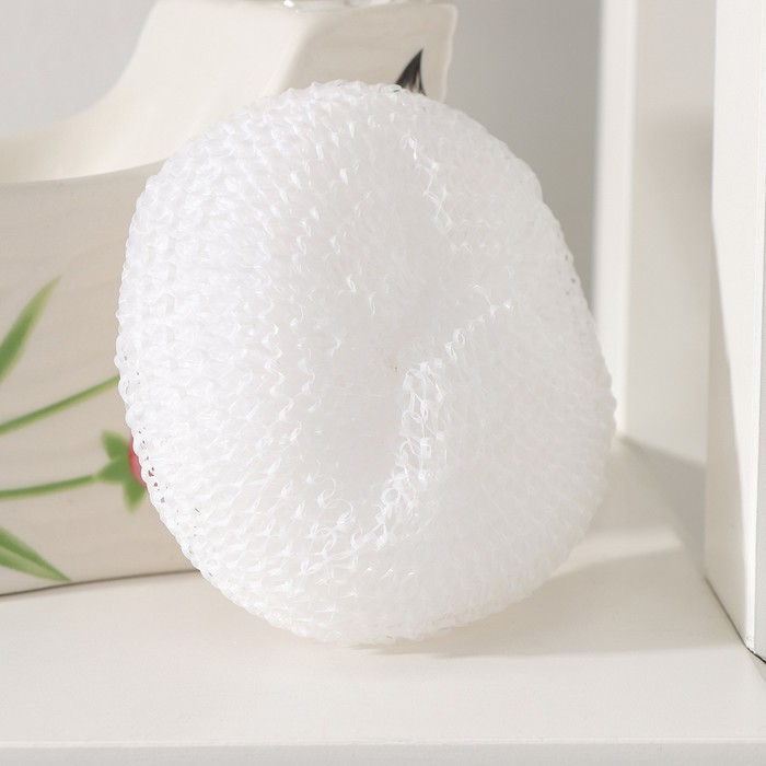 Дозатор для моющего средства 220 мл с губкой "Бабочка на тюльпане"