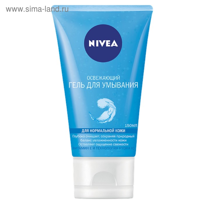 Гель для умывания Nivea Aqua Effect «Освежающий», для нормальной кожи, 150 мл