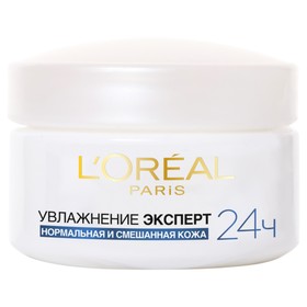 

Крем для лица L'Oreal «Увлажнение эксперт», для нормальной и смешанной кожи, 50 мл