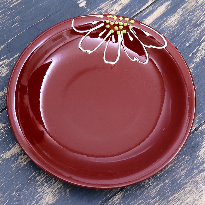 Набор для блинов "Псковский" 7 предметов: d=24 см, 16 см, коричневый